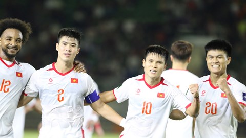 Đội tuyển Việt Nam vươn lên hạng 110 thế giới