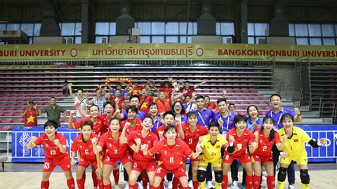 Thắng tối thiểu Philippines, tuyển Futsal nữ Việt Nam vào chung kết SEA Games 33 
