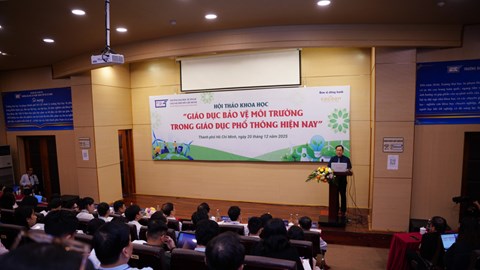 Thúc đẩy giáo dục bảo vệ môi trường trong giáo dục phổ thông
