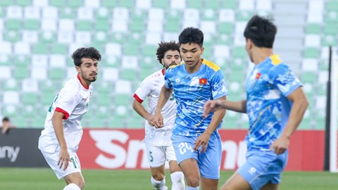 U23 Việt Nam đã có trận “thử lửa” bổ ích với U23 Syria