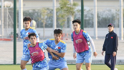 U23 Việt Nam tập buổi cuối tại Qatar, chuẩn bị cho VCK U23 châu Á 2026