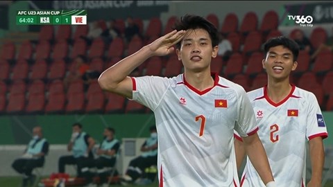 Quật ngã U23 Saudi Arabia, U23 Việt Nam hiên ngang vào tứ kết VCK U23 châu Á 2026