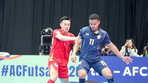 Đội tuyển Futsal Việt Nam vào tứ kết với ngôi nhì bảng