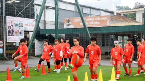 U20 nữ Việt Nam sẽ tập huấn tại Trung Quốc, chuẩn bị cho giải châu Á 