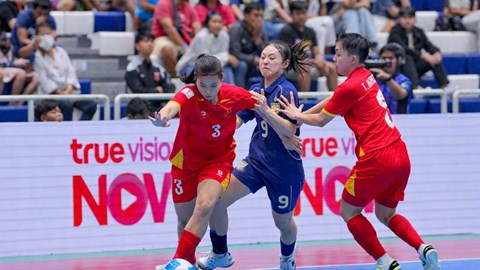 Đội tuyển futsal nữ Việt Nam thua Thái Lan ở bán kết giải Đông Nam Á 2026