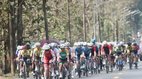 Thứ hạng không đổi tại chặng 3 Biwase Tour of Vietnam 2026
