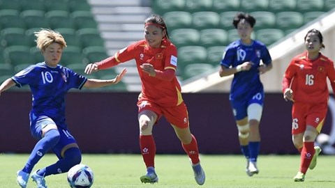 Đội tuyển nữ Việt Nam thua tối thiểu trước Đài Bắc Trung Hoa