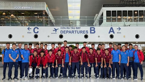 U23 Việt Nam lên đường sang Trung Quốc dự Giải CFA Team China – Tây An 2026
