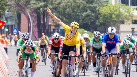 Thứ hạng không đổi tại chặng 7 Giải xe đạp Cúp Truyền hình TP.HCM 2026