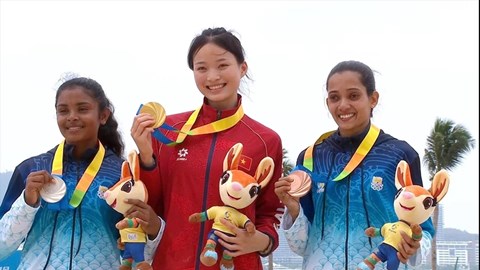 Việt Nam giành HCV đầu tiên tại Đại hội Thể thao bãi biển châu Á 2026