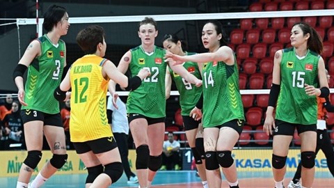 Tám đội tham dự Giải bóng chuyền nữ quốc tế Cúp VTV9 – Bình Điền 2026