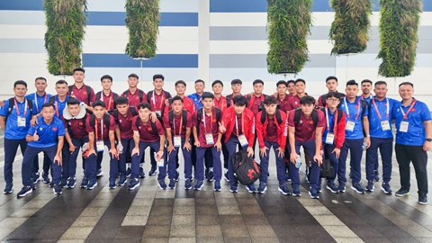 U23 Việt Nam đã đến Nhật Bản, sẵn sàng cho hành trình tại ASIAD 2026