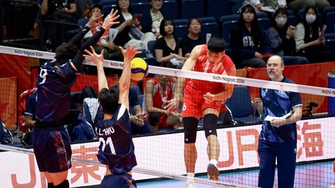 ASIAD 2026: Tuyển bóng chuyền nam Việt Nam thắng cách biệt Uzbekistan