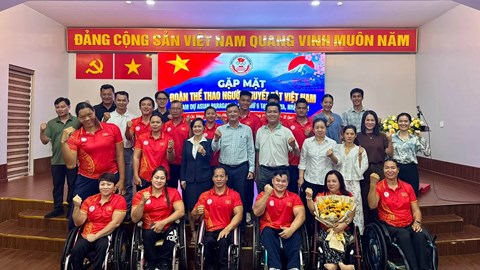 “Tiếp sức” Đoàn Thể thao Người khuyết tật Việt Nam dự Asian Para Games 2026