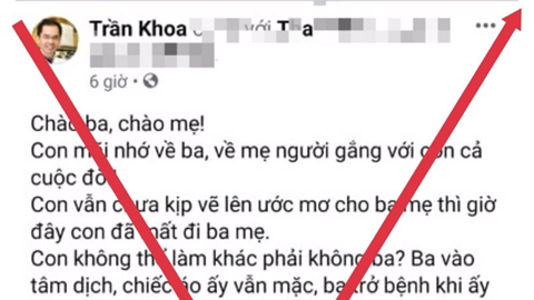 Cảnh giác trước những lời kêu gọi từ thiện ảo