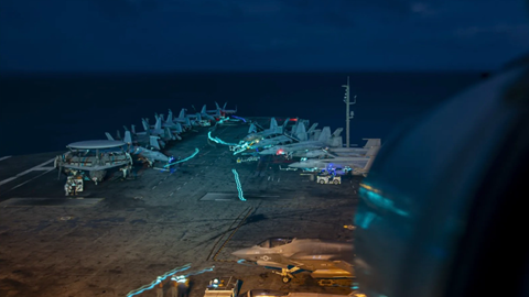 Mỹ thông báo tập trận không quân nhiều ngày tại Trung Đông