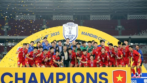 U23 Việt Nam thiết lập loạt kỷ lục sau chức vô địch Đông Nam Á 2025