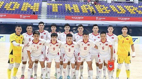 Highlight Futsal nam Việt Nam vs Myanmar: Chiến thắng 4 bàn