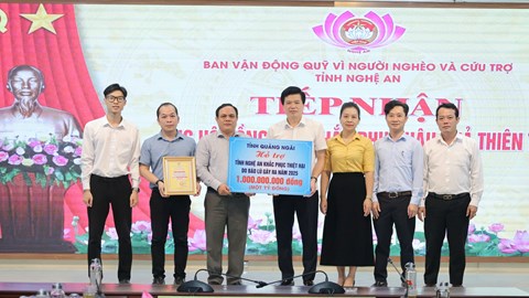 Quảng Ngãi hỗ trợ các tỉnh bị thiệt hại do bão lũ gây ra