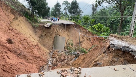 Quảng Ngãi công bố tình huống khẩn cấp thiên tai do mưa, lũ gây ra