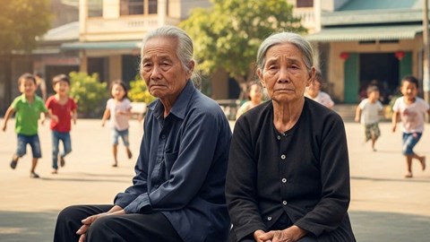 Người nghỉ hưu trông trẻ nghỉ hè, vài ngày còn vui chứ liên miên thì chả kém “ác mộng“