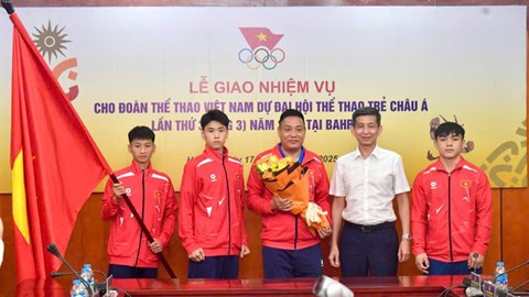 Đoàn Thể thao Việt Nam sẵn sàng chinh phục Đại hội Thể thao Trẻ châu Á 2025