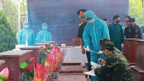  Số hóa thông tin hài cốt liệt sĩ, mở thêm cơ hội xác định danh tính