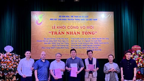 Cải lương "bắt tay" xiếc trong vở "Trần Nhân Tông"