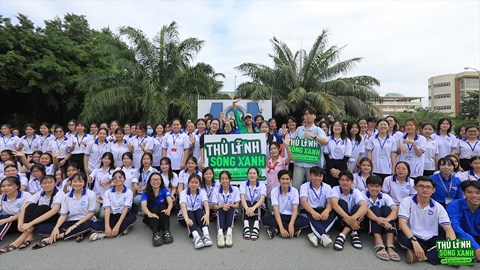 Lan tỏa thông điệp sống xanh tới gen Z