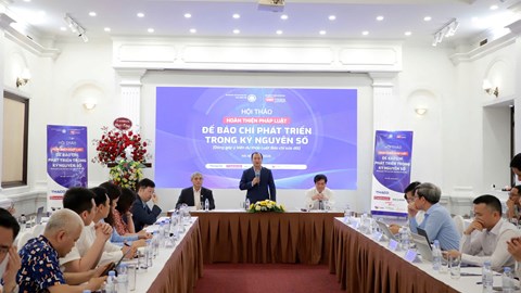  “Mở đường” cho báo chí phát triển trong kỷ nguyên số