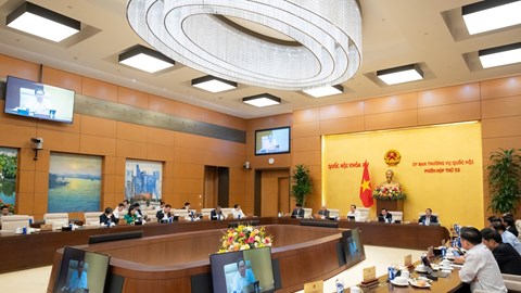 Ngày 12.1, khai mạc Phiên họp thứ 53 của Ủy ban Thường vụ Quốc hội