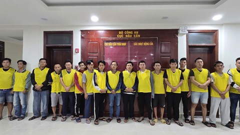 Triệt phá đường dây tổ chức đánh bạc và đánh bạc “khủng” trên không gian mạng