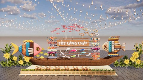 Đà Nẵng tái hiện không gian Tết Việt phục vụ người dân và du khách