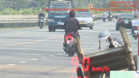 Hơn 2.200 trường hợp vi phạm tốc độ bị xử lý trong 10 ngày