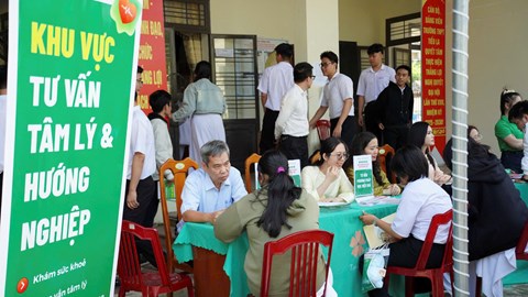 Đà Nẵng chăm sóc sức khỏe tinh thần cho hơn 2.000 học sinh