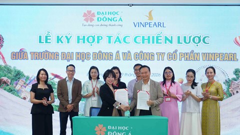 Vinpearl tiếp nhận thêm 2.000 sinh viên Đại học Đông Á giai đoạn 2026-2029