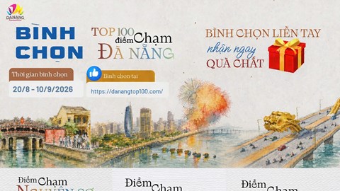Chính thức mở bình chọn “Top 100 điểm chạm Đà Nẵng”