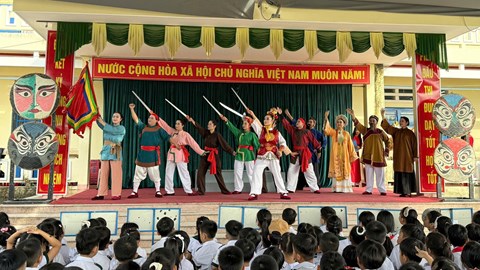 Đưa nghệ thuật truyền thống về cơ sở, lan tỏa đến khán giả trẻ