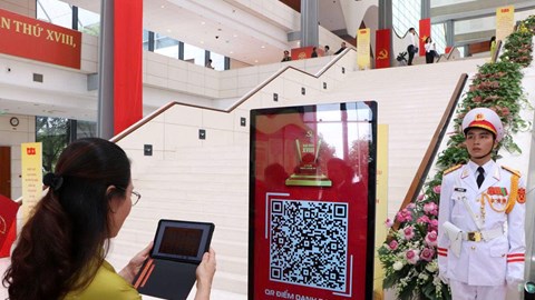 Ứng dụng công nghệ thông tin, chuyển đổi số tại Đại hội lần thứ XVIII Đảng bộ TP Hà Nội