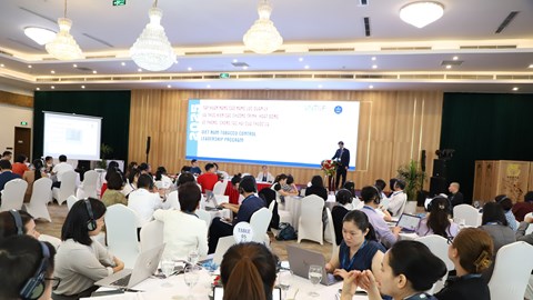 Nâng cao năng lực phòng chống tác hại của thuốc lá cho Việt Nam