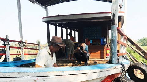 Nghề đóng ghe, tàu ở Kim Bồng