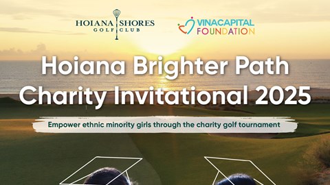  100 gôn thủ tham gia giải golf gây quỹ hỗ trợ nữ sinh dân tộc