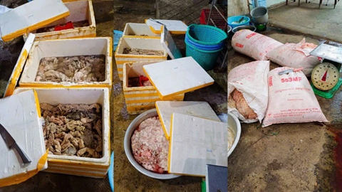 Đà Nẵng: Xử phạt hơn 126 triệu cơ sở kinh doanh mỡ, lòng động vật không rõ nguồn gốc