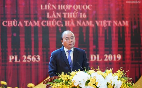 Thủ tướng: Đại lễ Vesak đã vượt trên một lễ hội văn hóa tôn giáo thông thường - Anh 1