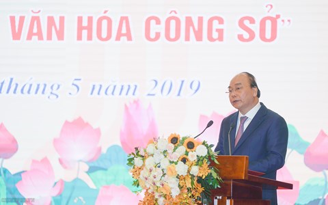 Thủ tướng nêu 3 trụ cột xây dựng văn hóa công sở - Anh 1