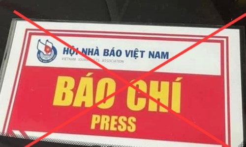 Đề nghị xử lý nghiêm việc dùng trái phép, giả mạo logo ghi tên cơ quan báo chí - Anh 1