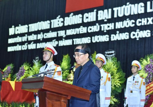 Lễ truy điệu nguyên Chủ tịch nước, Đại tướng Lê Đức Anh - Anh 4