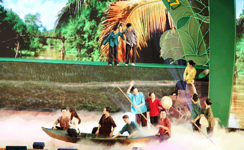 Bế mạc Festival Đờn ca tài tử quốc gia lần II-Bình Dương 2017: Hứa hẹn những “lớp măng non” đờn ca tài tử - Anh 1