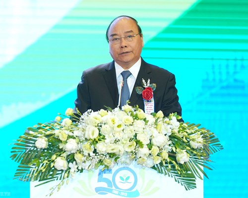 Thủ tướng dự Lễ kỷ niệm 50 năm xây dựng và Phát triển Bệnh viện nhi Trung ương - Anh 1