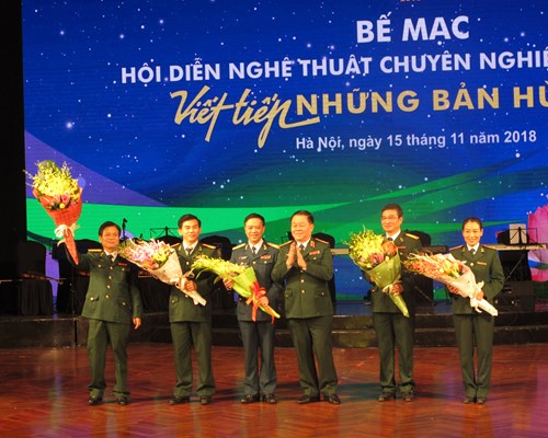 Bế mạc Hội diễn Nghệ thuật chuyên nghiệp toàn quân năm 2018 - Anh 3